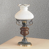 Настольная лампа с абажуром Reccagni Angelo 2810-MP