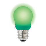 Лампа декоративная Uniel ESL-G45-9/GREEN/E27