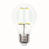 Лампа филаментная Uniel LED-A60-7W/WW/E27/CL/DIM GLA01TR
