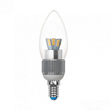 Лампа диммирующая Uniel LED-C37P-5W/WW/E14/CL/DIM