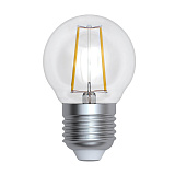 Лампа филаментная Uniel LED-G45-9W/3000K/E27/CL/DIM GLA01TR