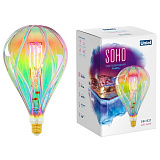 Лампа декоративная Uniel LED-SF31-5W/SOHO/E27/CW RAINBOW GLS77RB