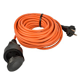 Удлинитель Uniel 1гн х 20м б/з UG /UCK-1N/2x0,75/20M/O IP44 Orange UL-00009859