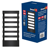 Уличный светильник настенный Uniel ULU-S40A-10W/4000K IP65 Grey
