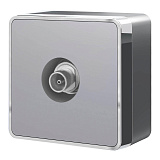 ТВ-розетка оконечная Werkel Gallant серебряный W5083006 4690389167201