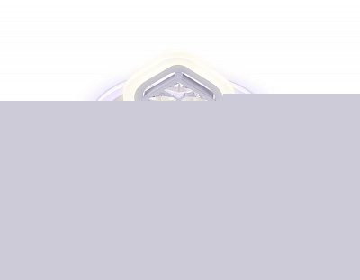 Люстра потолочная хрустальная светодиодная Ambrella light FA280 с пультом д/у