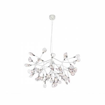 Люстра подвесная галогеновая Crystal Lux Evita SP63 White/Transparent