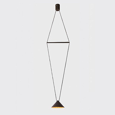 Светильник подвесной светодиодный Italline IT03-1430 black/orange