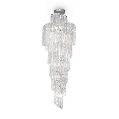 Люстра каскадная хрустальная Maytoni RC006PL-12CH
